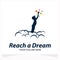Reach a Dream Logo Design Template