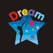 Reach dream vector illustration editable