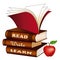 Read, Write, Learn, Books, Apple for the Teacher, Back to School