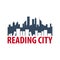 Reading city Book Store Logo. Education and book emblem. Vector illustration.