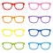 Reading Glasses Colorful Specs Colored Spectacles