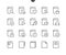 Reading View Outlined Pixel Perfect Well-crafted Vector Thin Line Icons