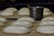 Ready for cook Traditional Ramadan Breads in bakehouse.