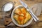 Ready-made stuffed cabbage rolls on a plate