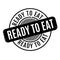 Ready To Eat rubber stamp