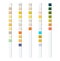 Reagent test strips for urinalysis for an automatic analyzer of