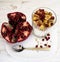 reakfast chia yogurt and pomegranate