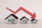 Real estate economy, housing prices fall, bear market, downturn