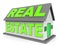 Real Estate Expo Icon Depicting Property Exhibition For Realtors And Buyers - 3d Illustration