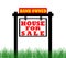 Real Estate home for sale sign