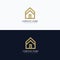 Real estate logo, house roof related to property logo, house rent.