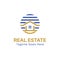 Real estate, luxurious home. Vector logo template