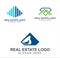 Real estate mortgage financial logo design