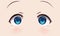 The real eyes of anime manga girls