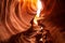 Real images of the lower Antelope canyon in Arizona, USA