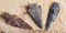 Real Indian Arrowheads.
