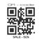 Real QR code sale - 50 percent. Logo, sticker for a store, website, or app