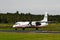 Real Tonga airplane arriving at Lupepau\'u International airport