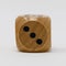 Real Wooden Die 3 spot