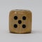 Real Wooden Die 5 spot