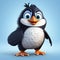 Realistic 3d Animated Penguin Character Design - Erik From Happy Feet