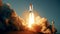 Realistic 3D Animation of Space Shuttle launching in slow motion. Elements of this video furnished by NASA.