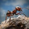 Realistic 3d Ants On Transparent Background: A Variety Of Ants In Stunning Detail