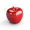 Realistic 3d Apple Clipart With Glossy Finish Free Background Clipart