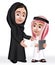 Realistic 3D Arab Teacher Woman Character