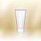 Realistic 3D Clear Tube Of Cream