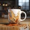 Realistic 3d Coffee Mug Design With Unreal Engine Rendering