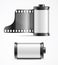 Realistic 3d Detailed Camera Film Roll Cartrige. Vector