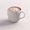 Realistic 3d Graphics And Textures For Hot Chocolate Model