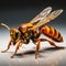 Realistic 3d Hornet Figure On Transparent Background