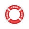 Realistic 3d lifebuoy. Marine rescue lifeboat illustration