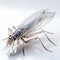 Realistic 3d Silverfish On Transparent Background