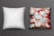 Realistic 3d Soft Pillow Sleep Transparent Background Icon Template Mockup Design Vector Illustration