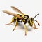 Realistic 3d Wasp Illustration With Powerful Symbolism