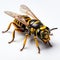 Realistic 3d Yellow Jacket Hornet On Transparent Background