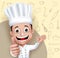 Realistic 3D Young Friendly Professional Chef Cook Character