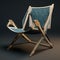 Realistic Adventure Themed Wooden Chair In Maya Renderings