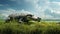 Realistic Alligator Standing In Grass - Daz3d National Geographic Photo