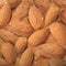 Realistic Almonds Macro Background