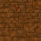 Realistic ancient stones wall dark sand yellow color