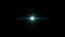 Realistic arctic light Lens flare on black background.