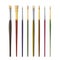 Realistic Artist Paintbrushes Set. Paint Brush Set Isolated On White Background. Vector Collection For Artist Design. Watercolor,