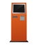 Realistic Atm kiosk. Payment terminal. Automated electronic equipment for financial transactions with cash and credit