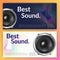 Realistic Audio System Banners