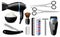 Realistic barber tools. Barbershop isolated objects, men beauty salon professional tools, shaving and fashion hairstyle