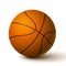 Realistic Basketball Ball Icon